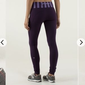 Lululemon Dark Purple Running Leggings XS/S